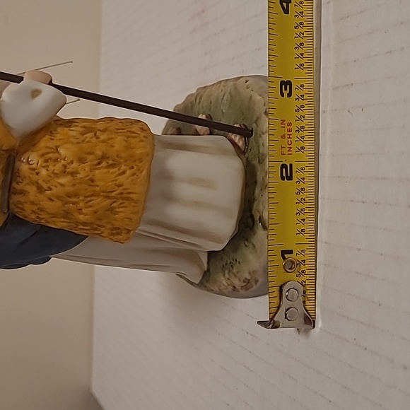 NWOT Vintage Home Interior The Shepherds Voice Figurine In Original Box - Picture 17 of 17